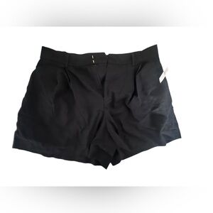 GAP Charcoal Linen-Blend Shorts